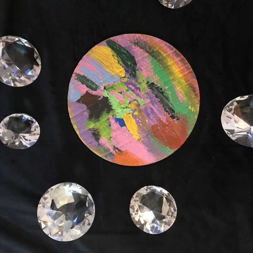 Home Decor Colorful Plate